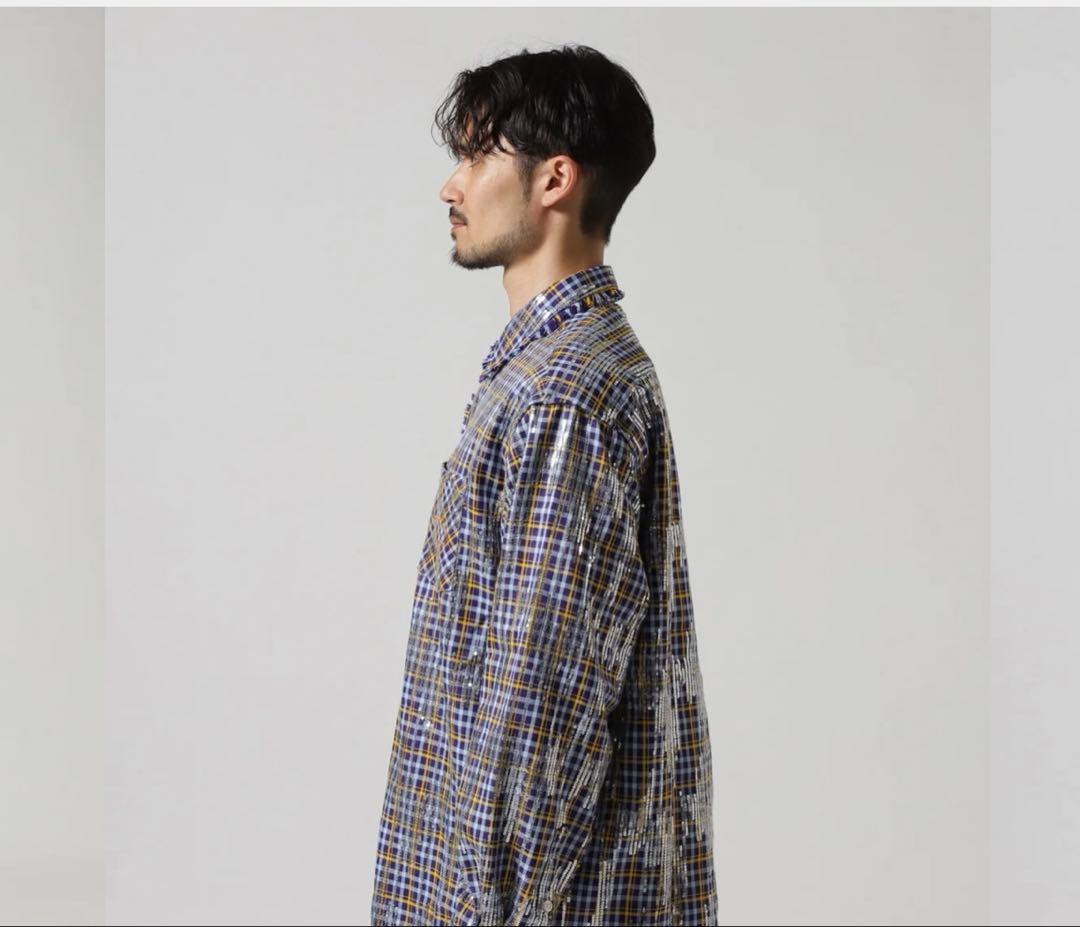 AFB シャツ SPANGLE SHIRTS kohjiya 着用