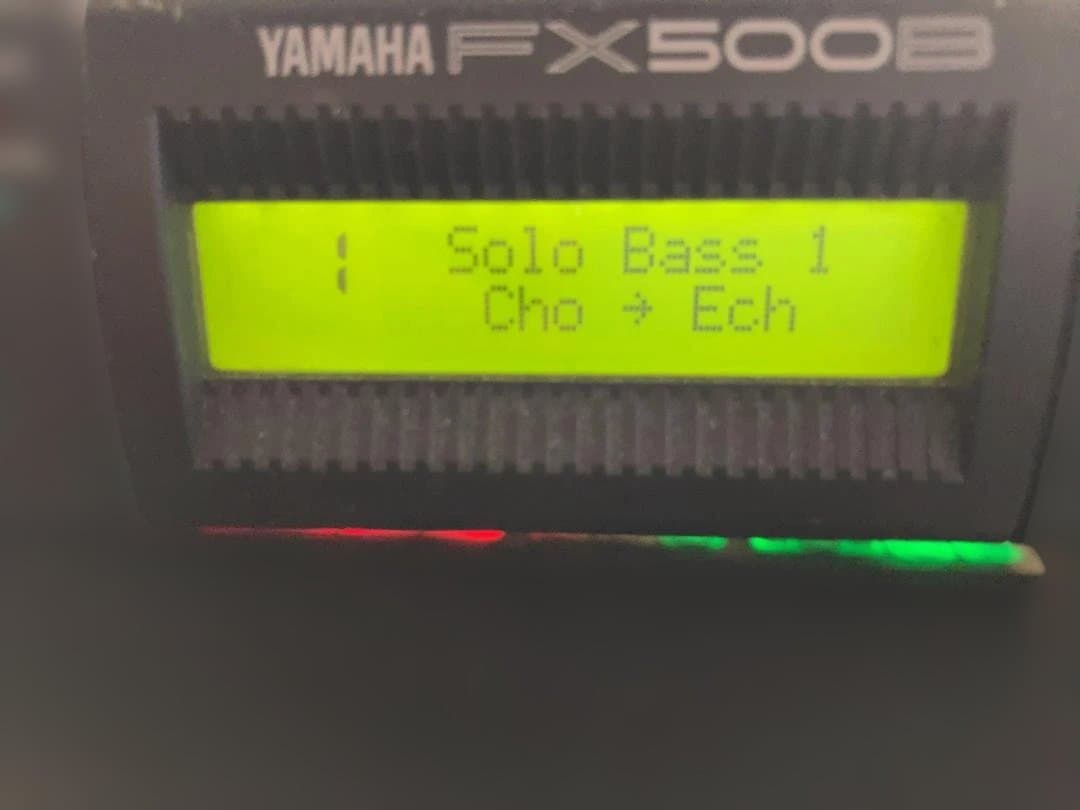k*t様 YAMAHA BASS MULTI-EFFECT FX500B 中古品