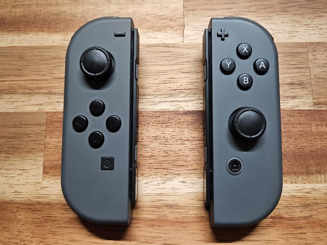 Nintendo Switch グレー　バッテリー強化モデル　専用ポーチ付き