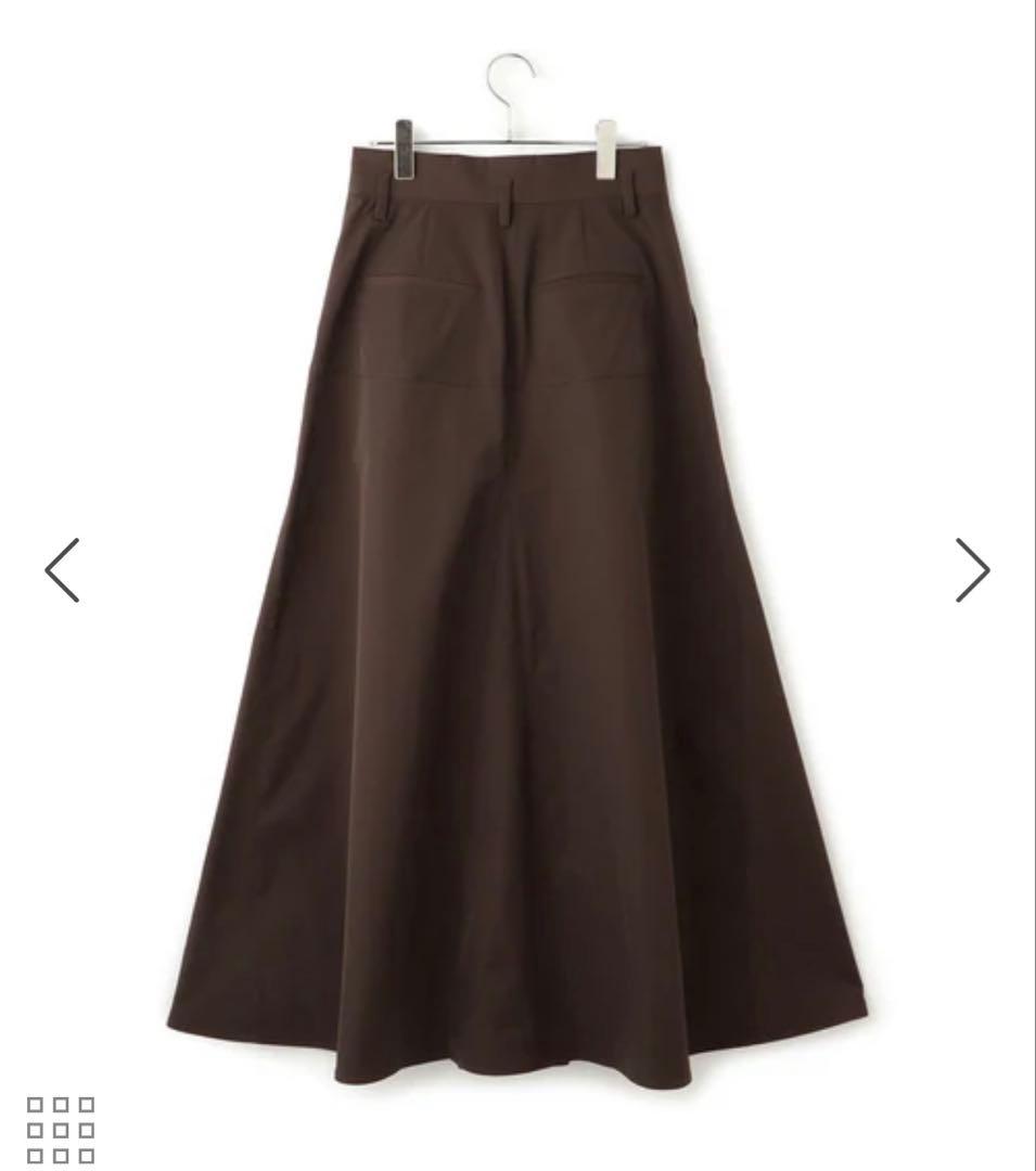 まなつ様【ほぼ未使用】アダムエロペ　ワイドフレアスカート38サイズ