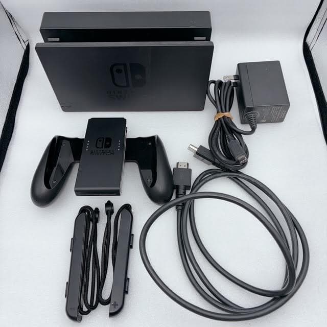 【美品】Nintendo Switch 本体 HAC-001 グレー 箱付き