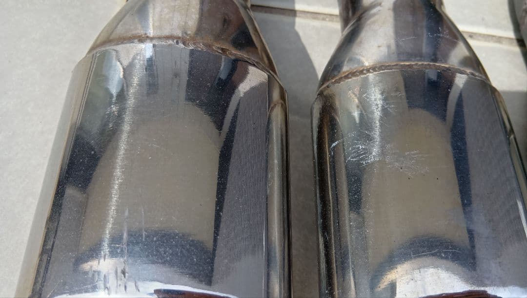 AMG マフラー テールピース 2本セット