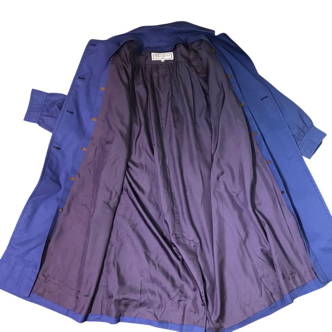 90s YSL イヴ・サンローラン　トレンチコート　レディース　ヴィンテージ　M