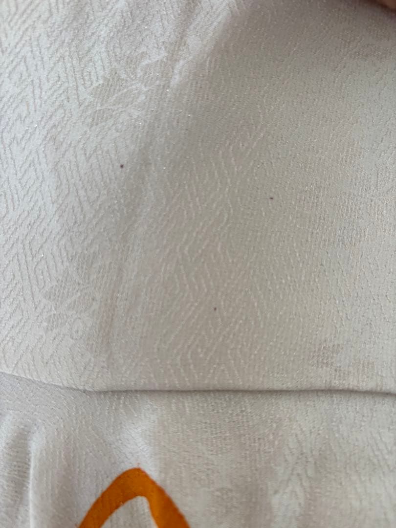 ⭐️可愛い振袖フルセット　正絹振袖　成人式　白地系　地紋柄　銀通し　駒刺繍