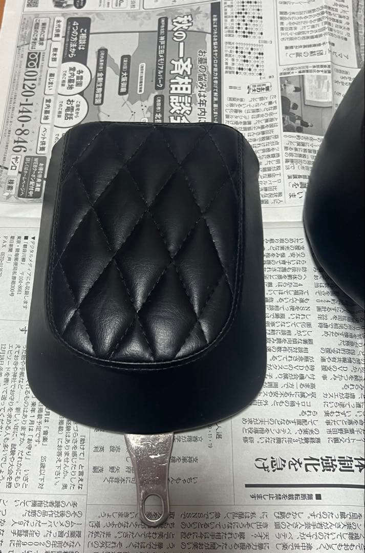 【極美品・良シルエット】スポーツスターダイヤステッチシート XL 04-15