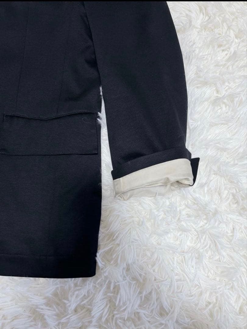 PaulSmith ポールスミス　テーラードジャケット　花柄　ブラック　L 美品