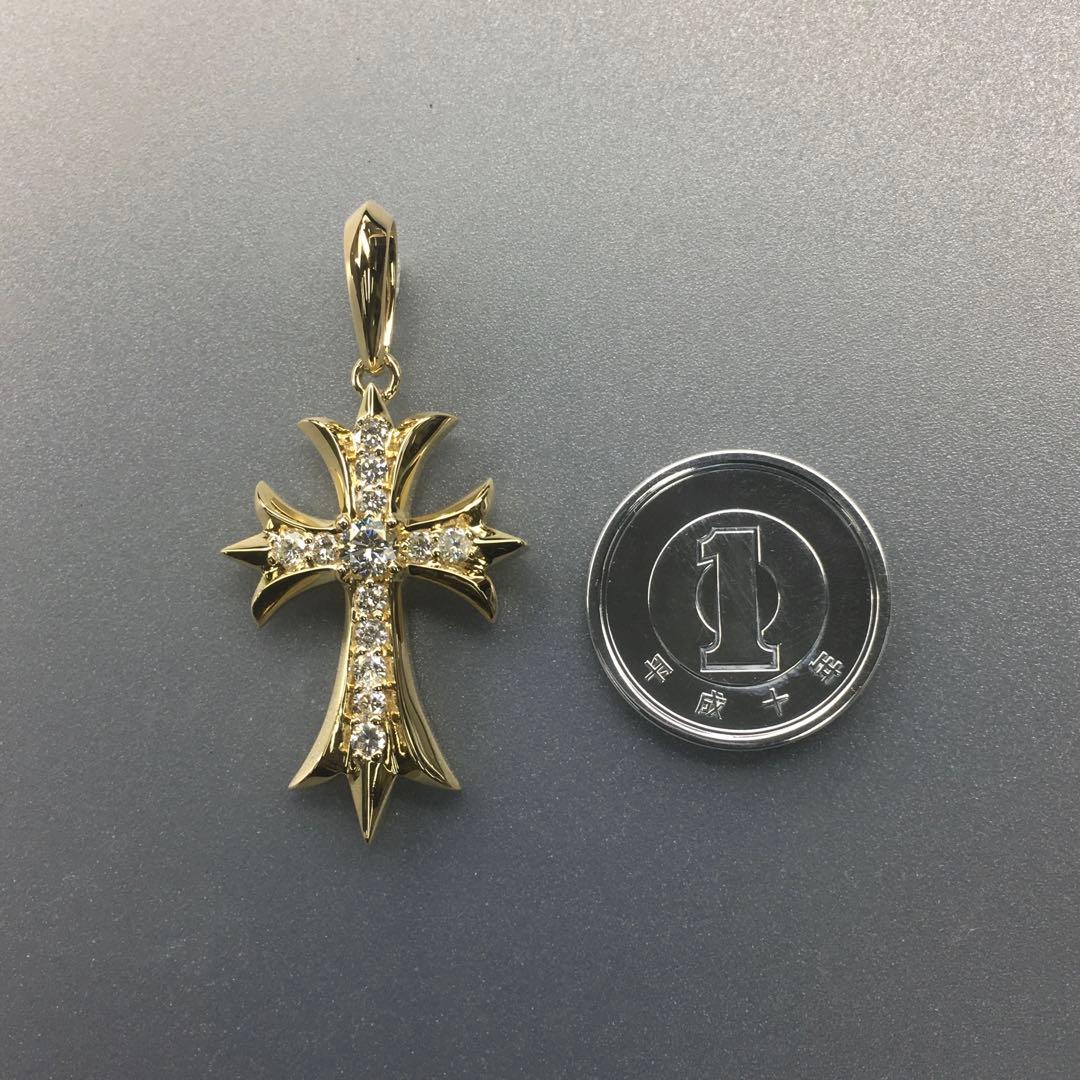 K18 スペシャルクロス ダイヤ0.73ct【鑑定書付】