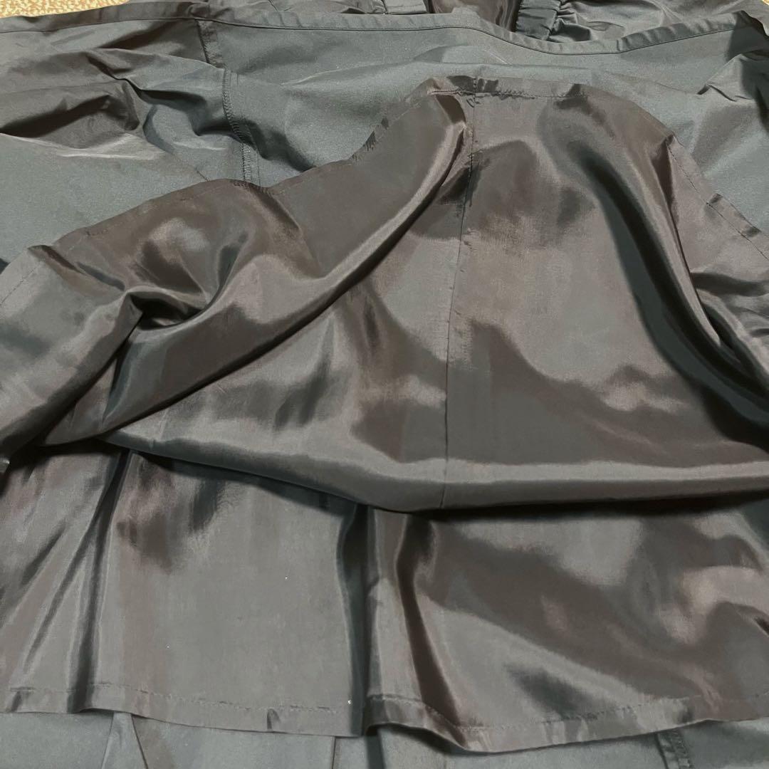 ジウ・慈雨・ロング丈スカート・変形デザイン・裏地付き・40Lサイズ 新品タグ付き
