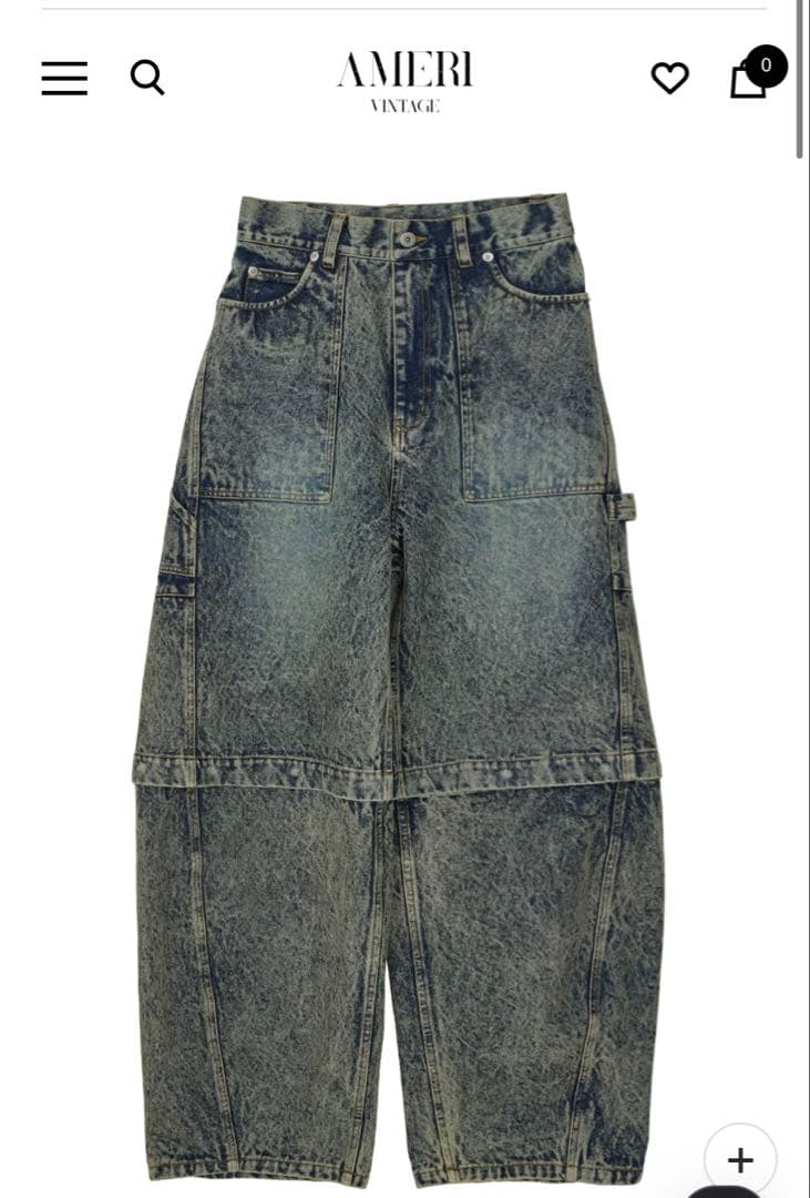 美品★ MEDI 2WAY REMOVE DENIM PANTS
