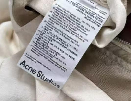 希少 ACNE STUDIOS ツイルジャケット L 即購入 OK