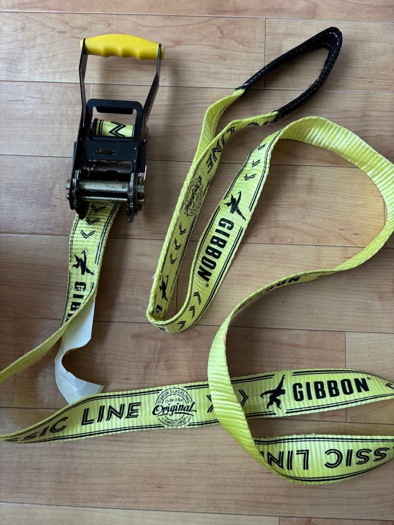 GIBBON（ギボン）スラックライン 正規品 付属品完備 木保護フェルト付 美品