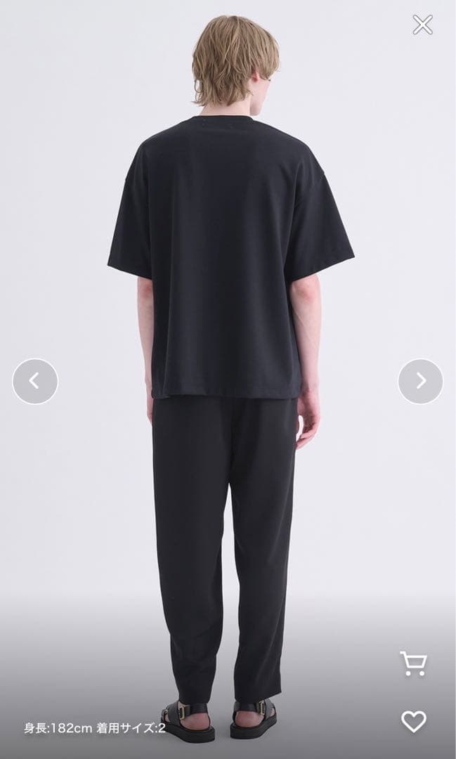 【値下げ】【CULLNI】ロゴ Tシャツ ブラック