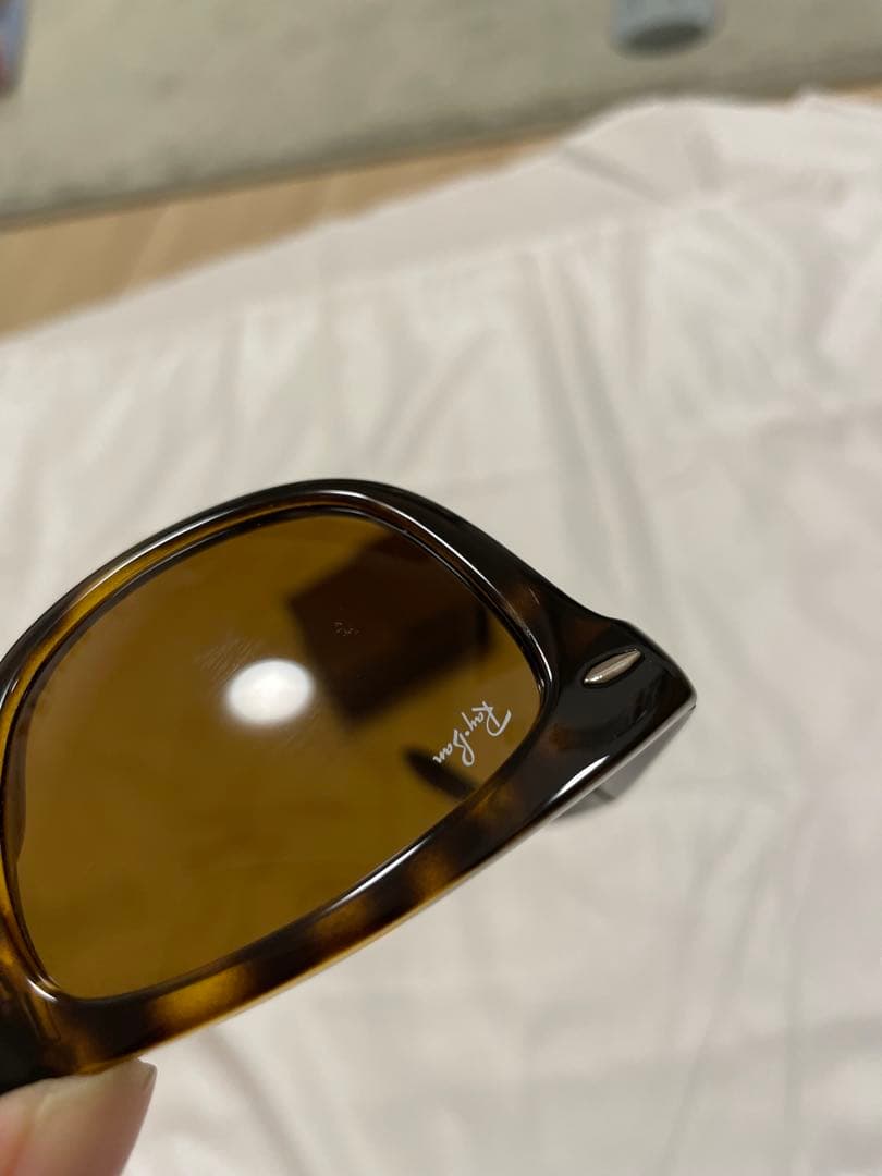 レイバン　Ray-ban サングラス　折り畳み　ブラウン　べっ甲　4105