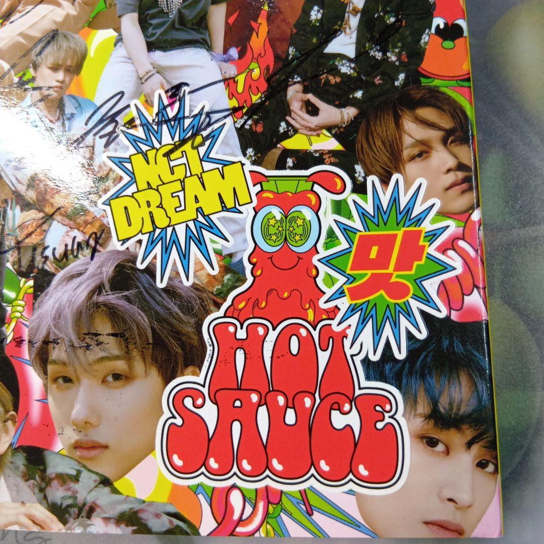 NCTDREAM　プロモアルバム　非売品　サイン入り　HOT SAUCE⑤