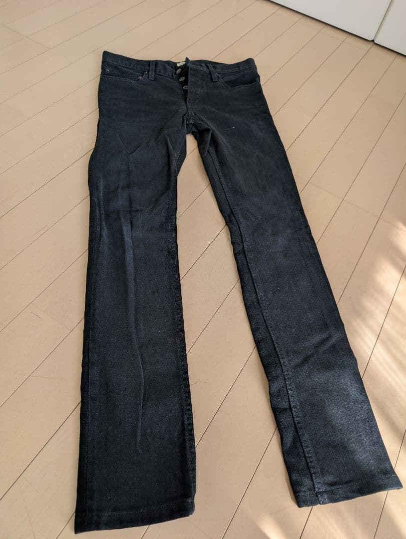 lgb 黒デニム　スキニー　サイズ25