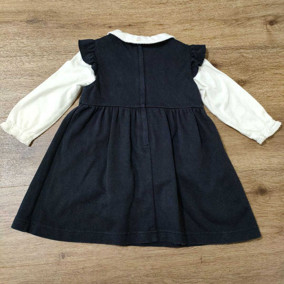 着用回数少なめfamiliar シャツ ワンピース セット