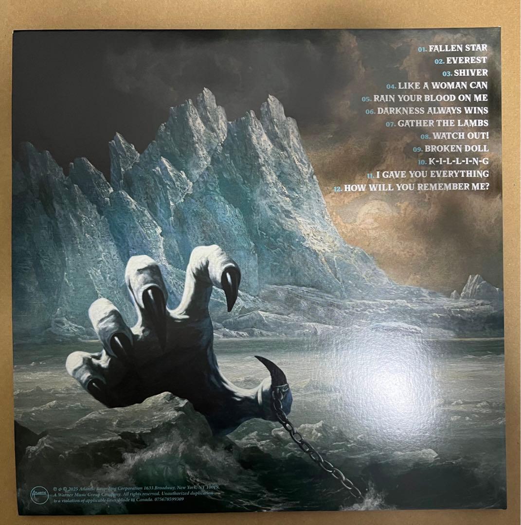 Halestorm ‎レコード ハードロックLP Vinyl サイン付き　廃盤