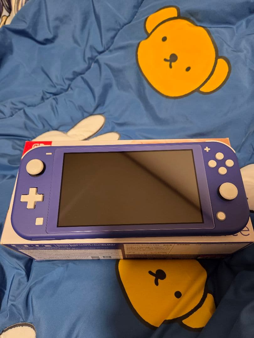 Nintendo Switch lite ブルー充電器付き