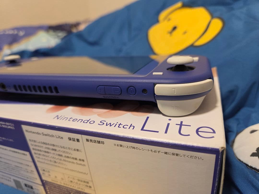 Nintendo Switch lite ブルー充電器付き