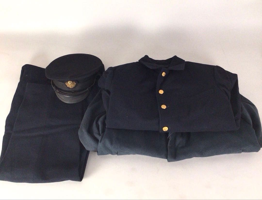 No5655 昭和時代　旧国鉄制服(夏冬服) まとめて9枚　制服セット　送料無料