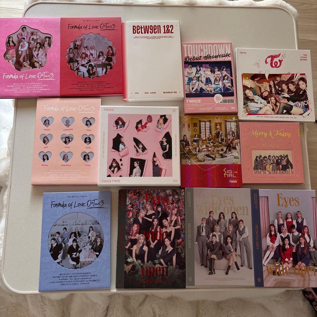 JPN Step＆Style TWICE トレカ CD グッズ まとめ売り