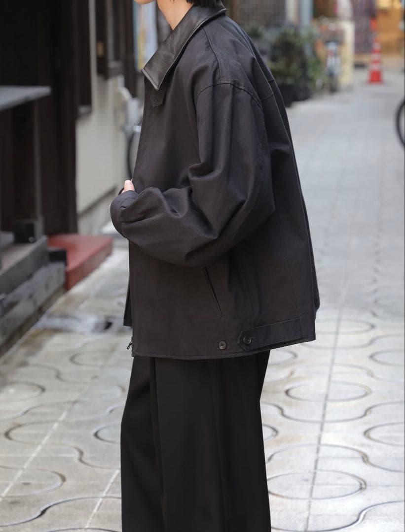 ジャケット・アウター Sulfur Dyed Brushed Chino Zip Jacket S