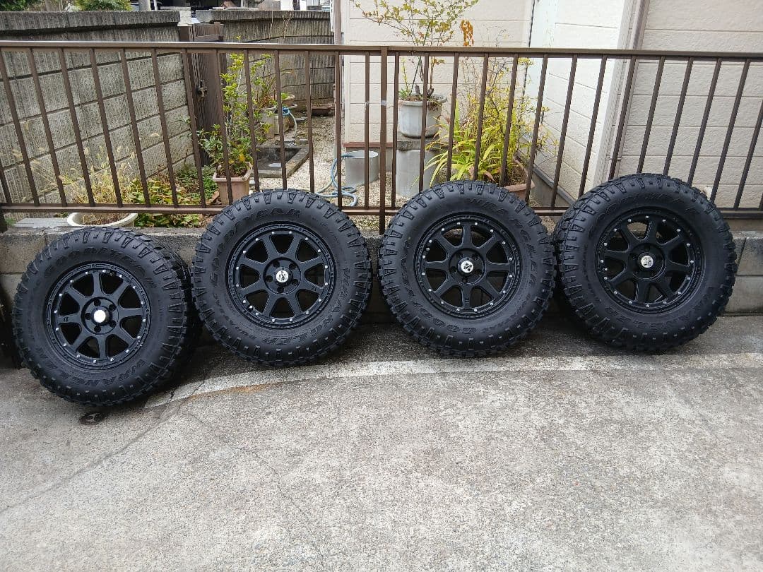 ②MLJ エクストリームJ 16in 7J +35 PCD114.3 2個
