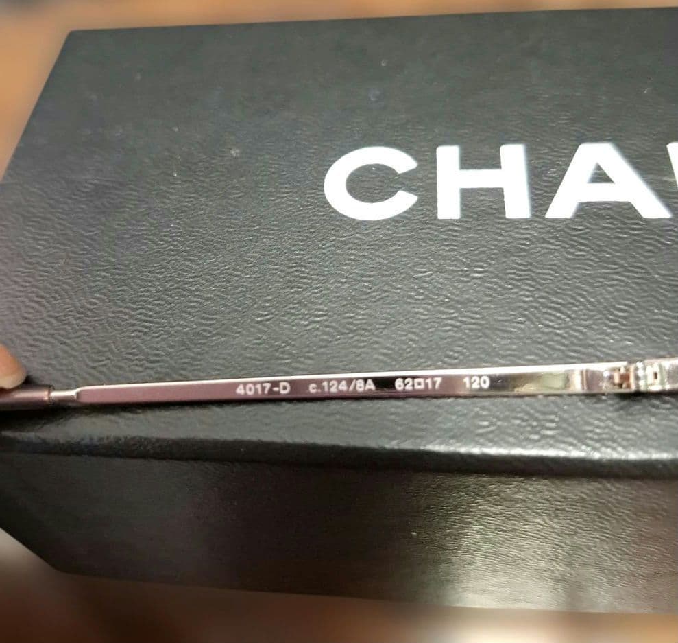 CHANEL リムレス 4017-D サングラス メタルココマーク ヴィンテージ