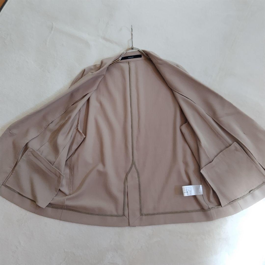 【美品】24SS FRAMeWORK ハーフスリーブジャケット ベージュ F