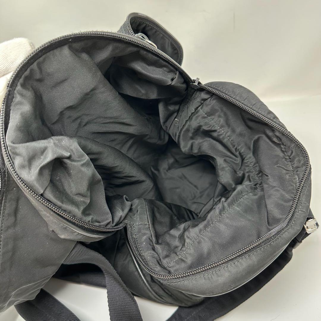 PRADA プラダ ボストンバッグ ナイロン レザー 2way w18