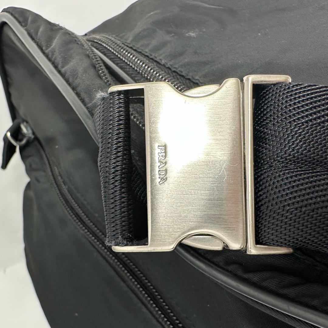 PRADA プラダ ボストンバッグ ナイロン レザー 2way w18