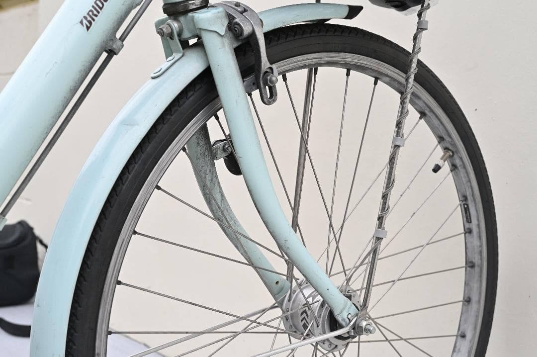 ば*ん様 さ*お様 【美品!!】ブリジストン　自転車　24インチ　前後タイヤ新品