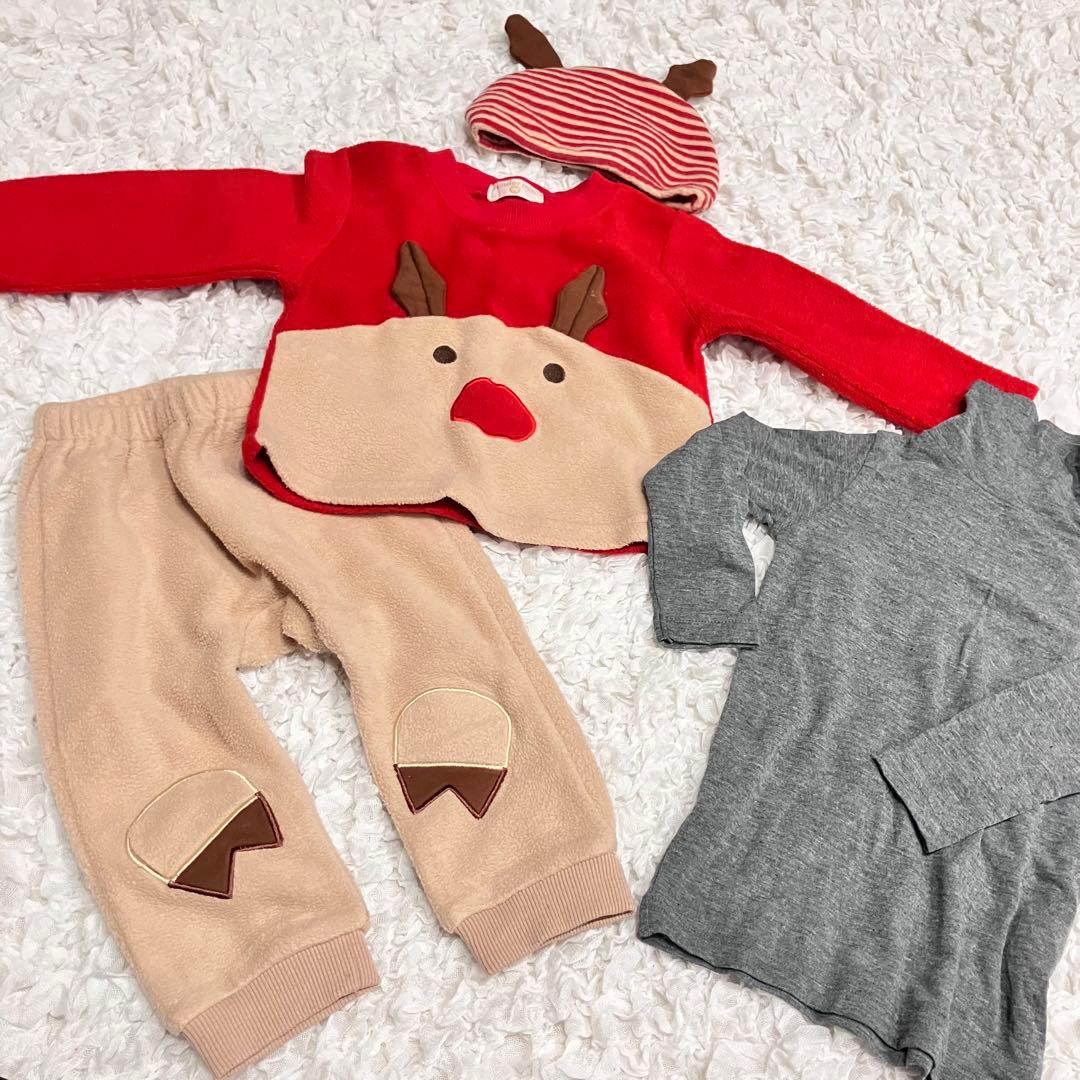 12/16まで 男の子 まとめ売り 90cm 秋冬 51点 セット UNIQLO