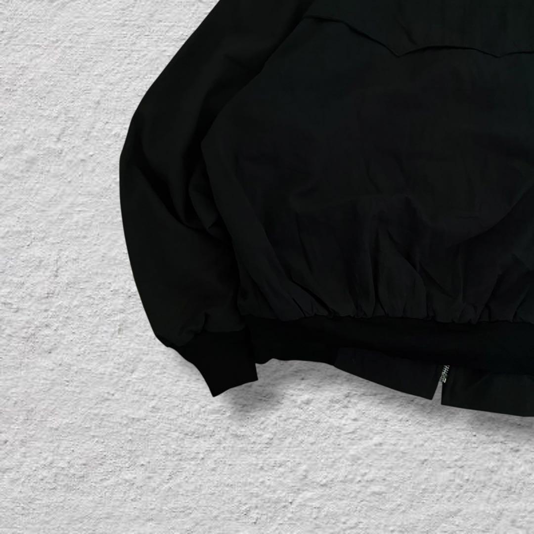 vintageスイングトップジャケット90sブラック企業系USA製G9型古着刺繍
