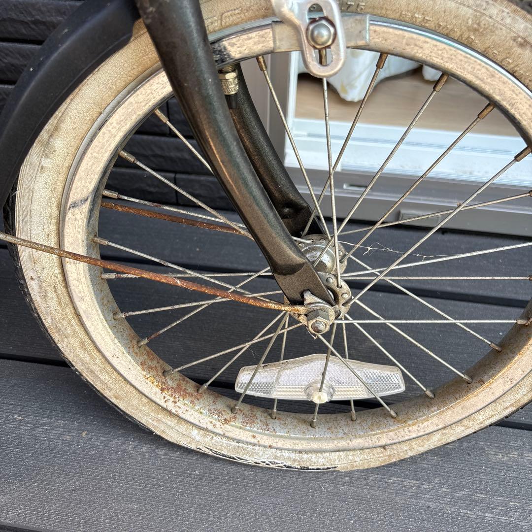 ジャンクDAHON 折りたたみ自転車