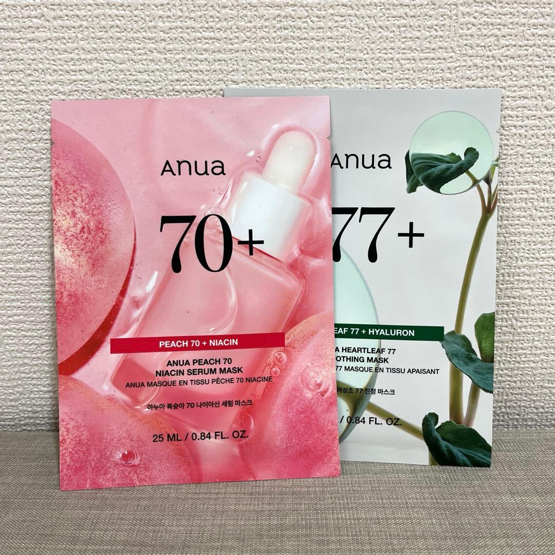 ANUA PEACH NIACIN SERUM DAILY MASK 30枚×4