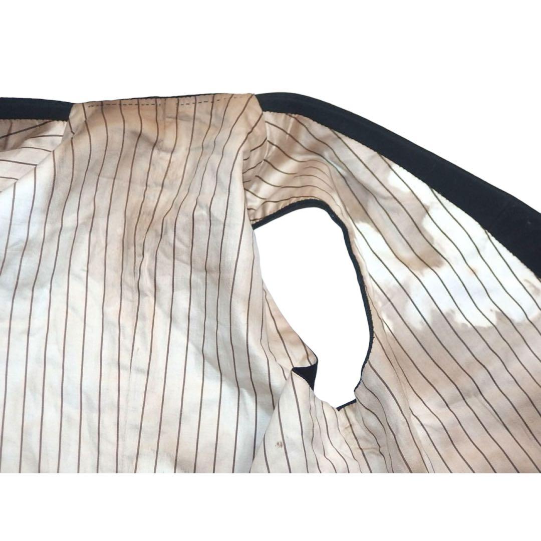 ▪40s CINCH BACK ビンテージ ベスト シンチバック ジレ 黒