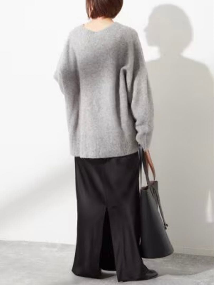 ジャーナルスタンダードレサージュ　JOURNAL ブラックサテン　スカート
