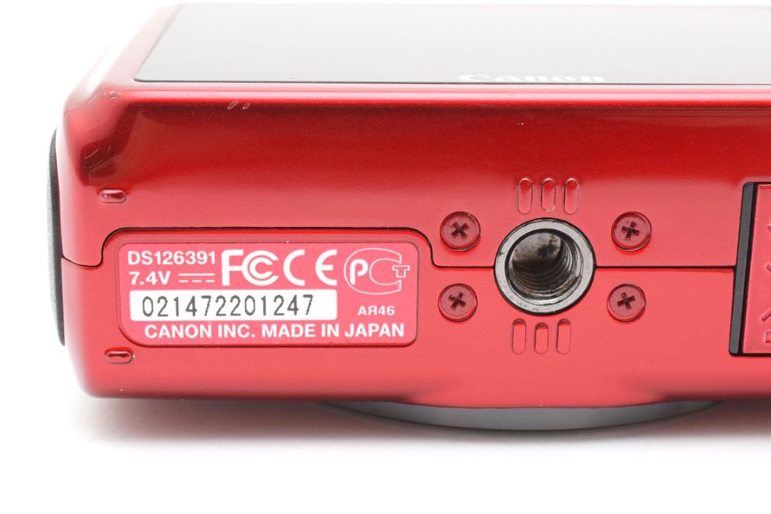 超美品 Canon EOS M ミラーレスデジタルカメラボディ レッド キヤノン