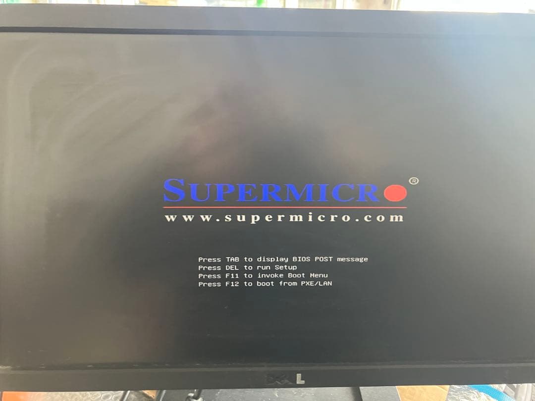 NTT SUPER MICRO サーバー用PC 動作確認済み
