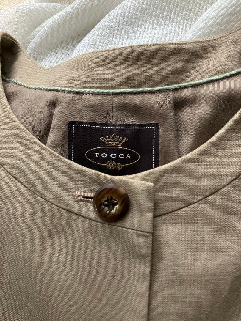TOCCA(トッカ) コットンリネン　スプリングコート