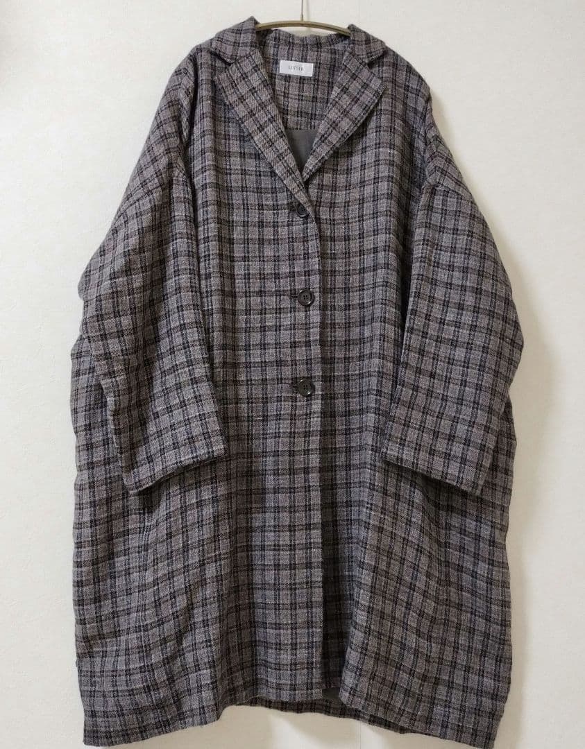 美品LOISIR　ドルマンスリーブアトリエコート