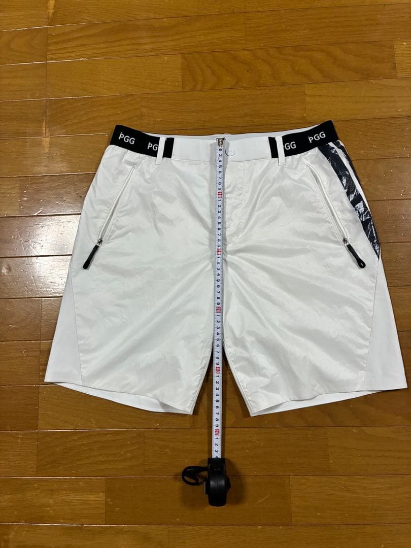 PGG ホワイト ゴルフパンツ