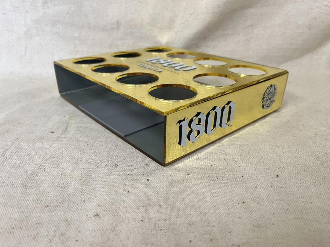 テキーラ！【１８００】 ゴールドのテキーラグラスホルダー