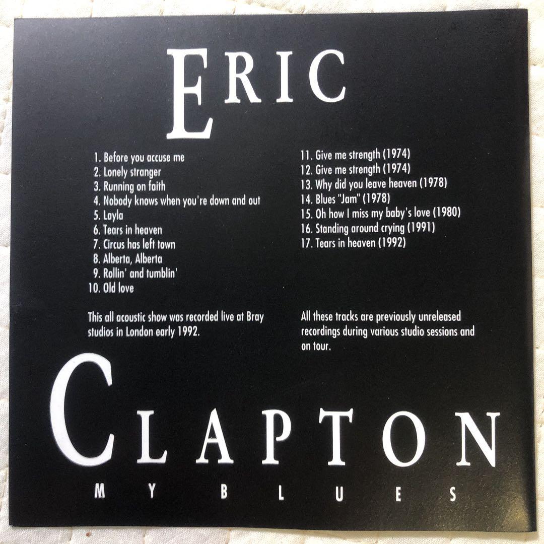洋楽 Eric Clapton/ MY BLUES/ London 1992