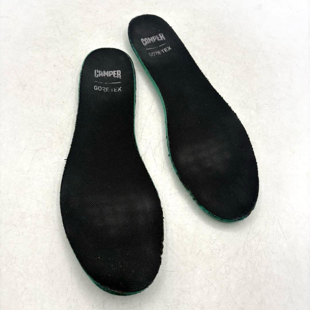 美品✨ カンペール サーキュラー ゴアテックス グレー 【37】 フロントジップ