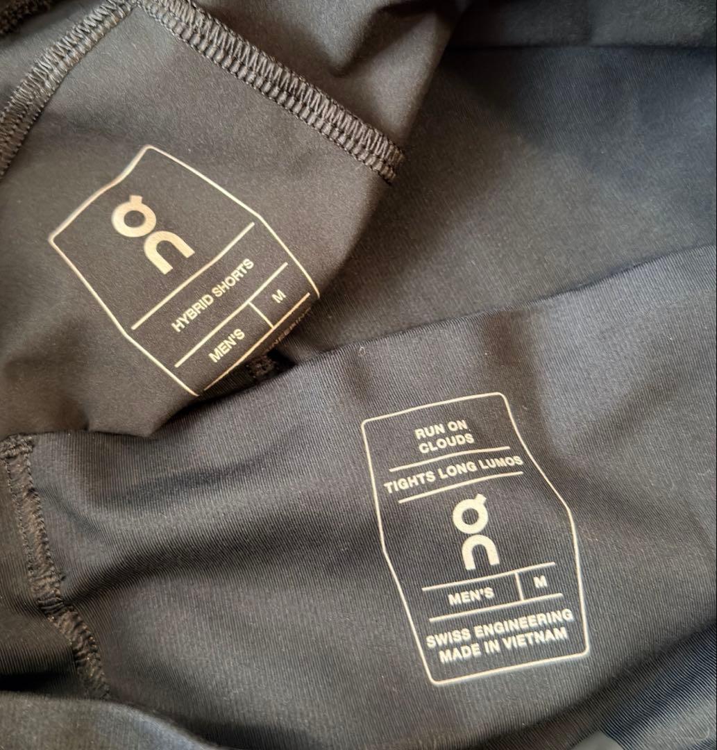 On HYBRID SHORTS TIGHTS付き/M