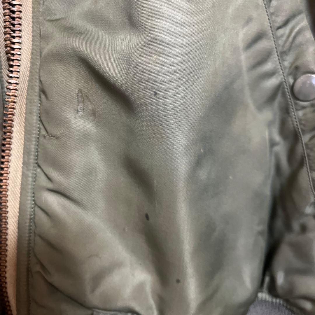 60s実物8279c ALPHA INDUSTRIES MA-1 ジャケット M