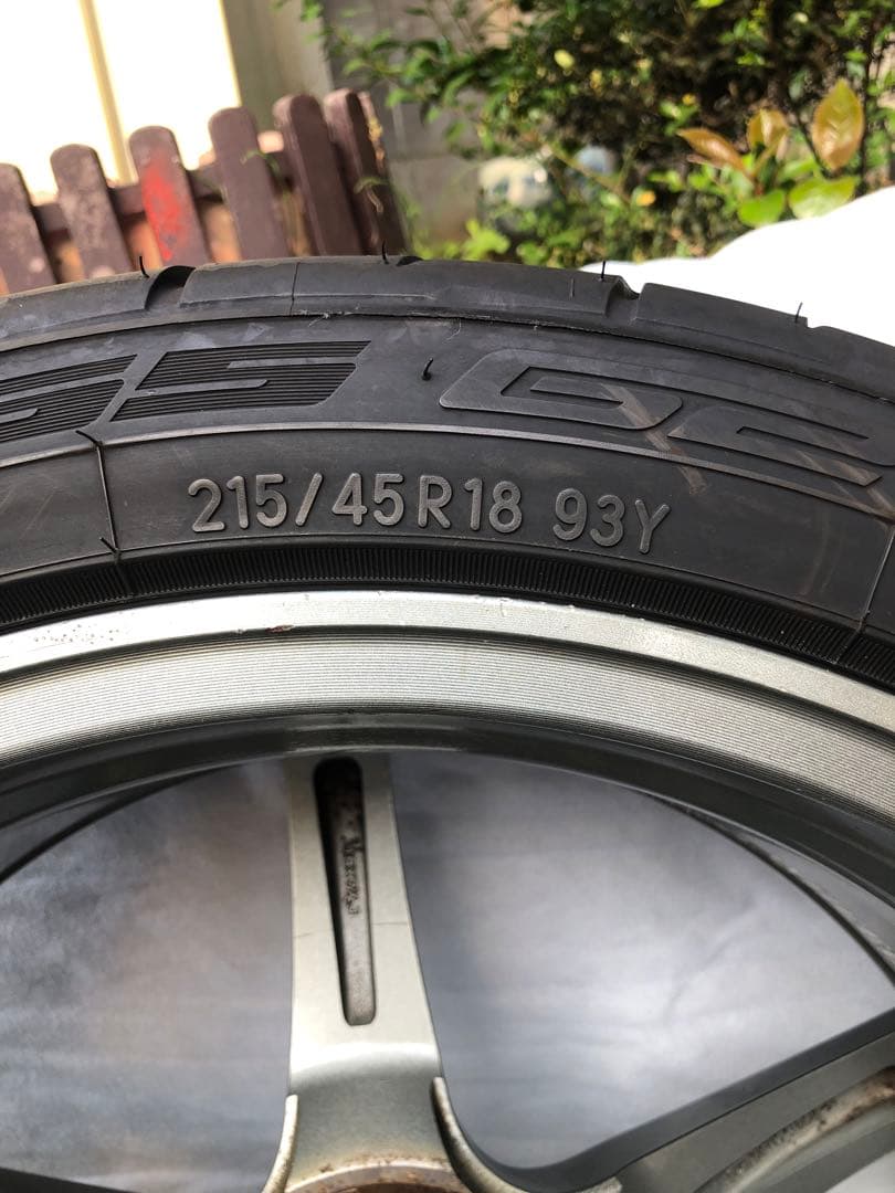 アルミ鍛造 18 7.5j +50 5H 100 ヨコハマ クロイツァー