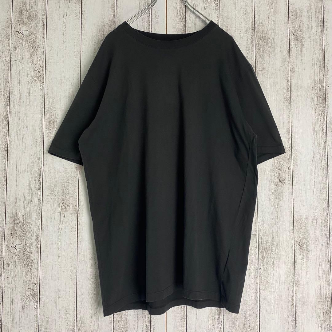 【美品☆定番】メゾンマルジェラ 半袖Tシャツ 4ステッチ ブラック 黒 48 L